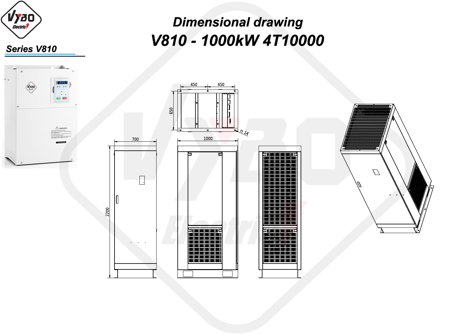 Måttritning V810 4T10000